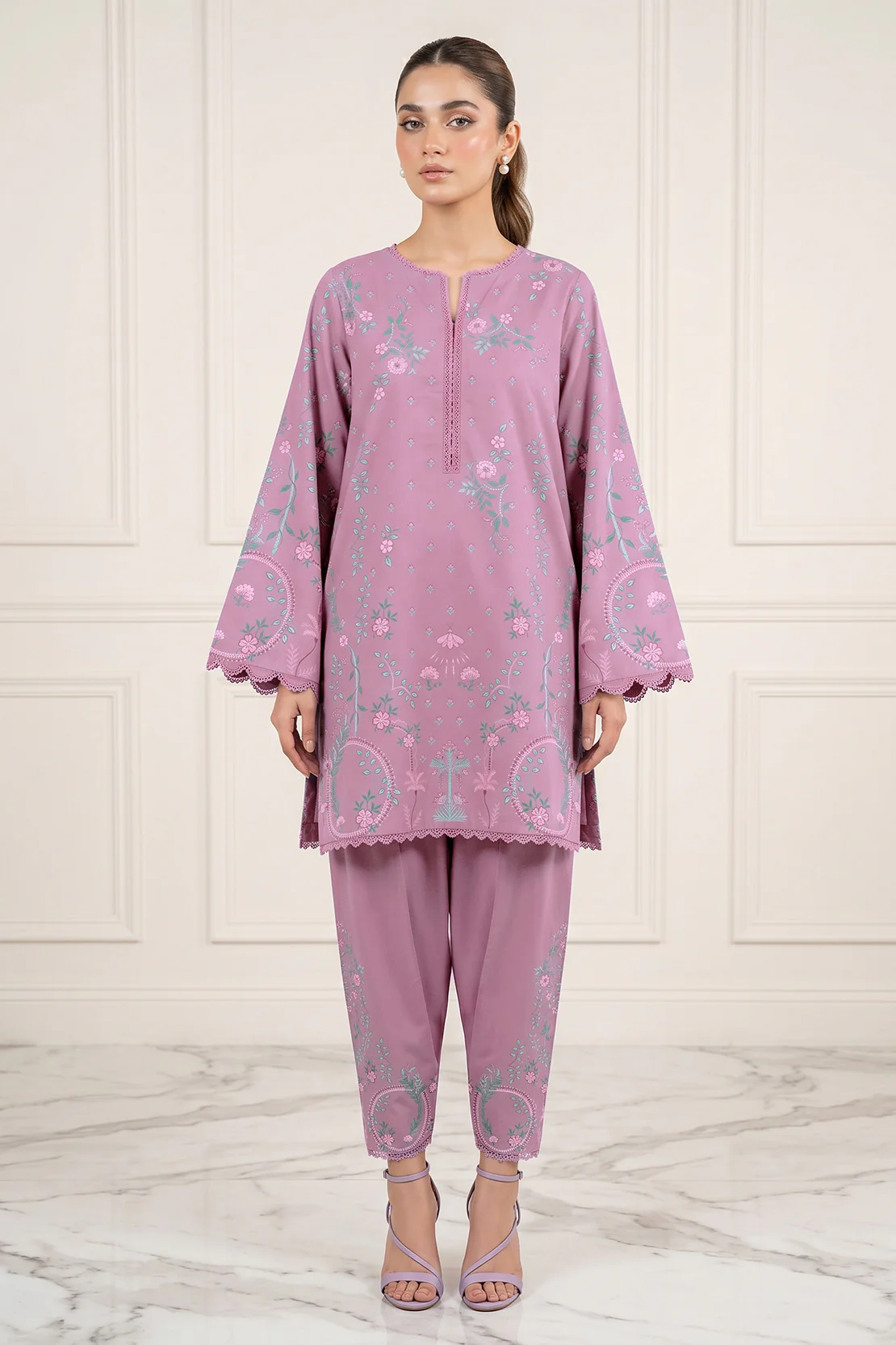 Printed - 2 Pc Lawn Suit (Shirt & Trouser)