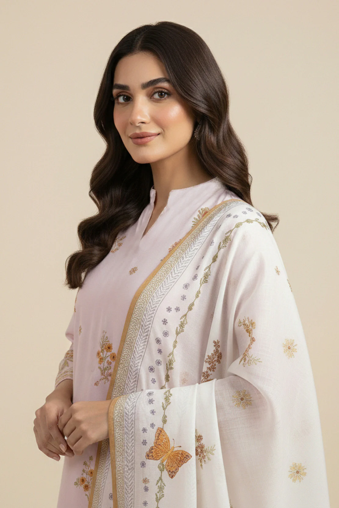 Printed - 3 Pc Lawn Suit - Image 3