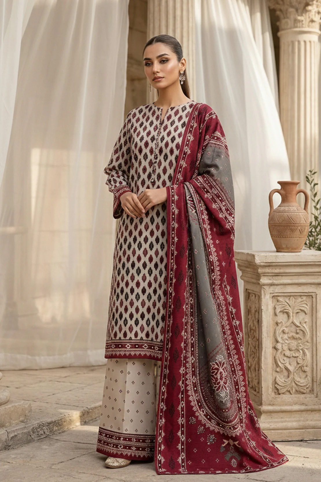 Printed - 3 Pc Lawn Suit