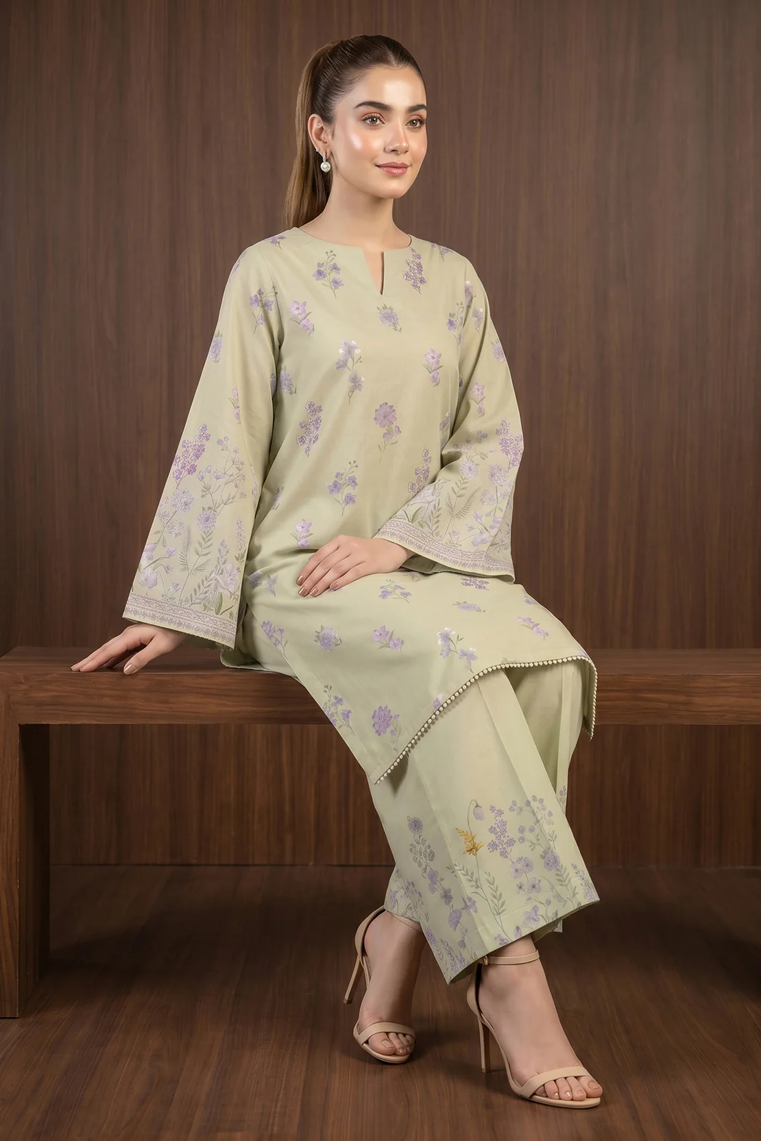 Printed - 2 Pc Lawn Suit - Image 3