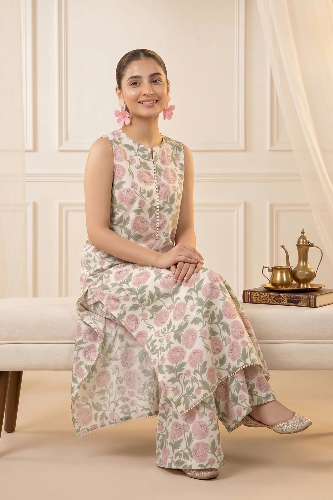 Printed - 2 Pc Lawn Suit - Image 2