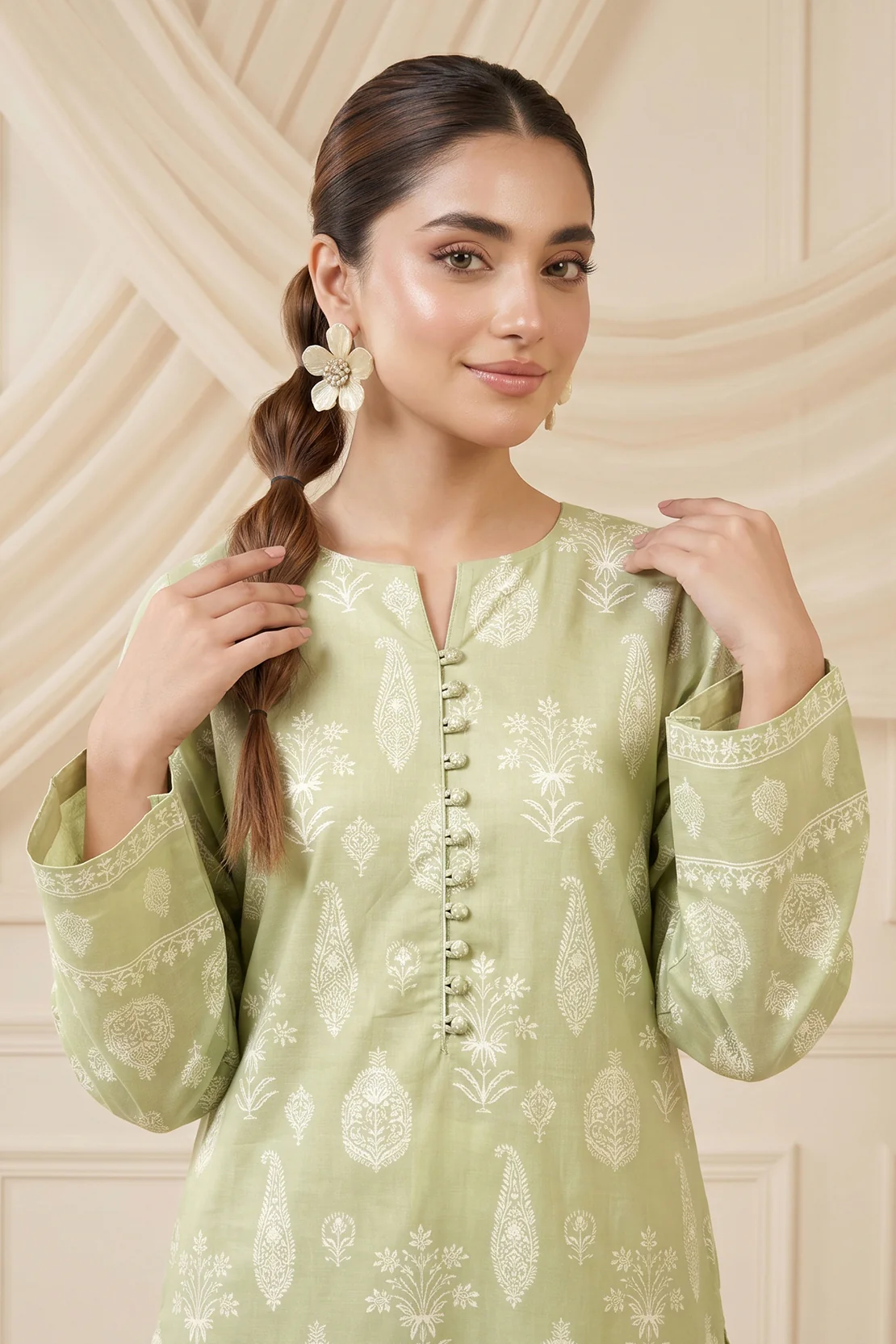 Printed - 2 Pc Lawn Suit - Image 3