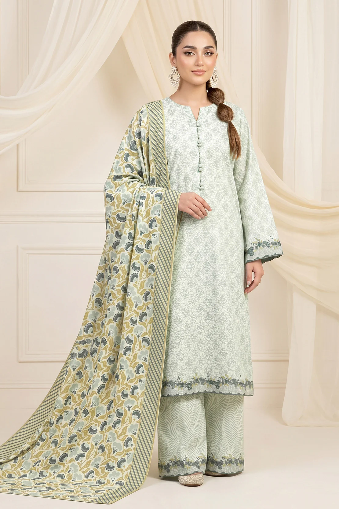 Printed - 3 Pc Lawn Suit