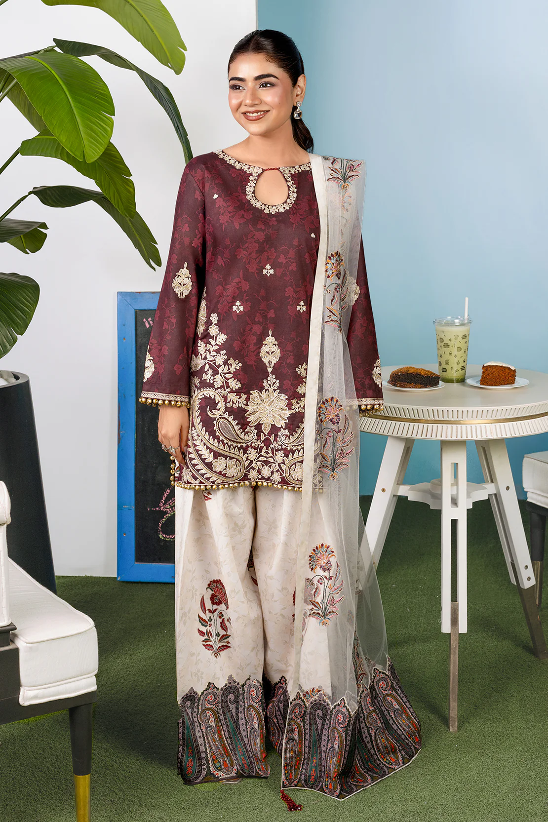 3Pc Premium Lawn Suit