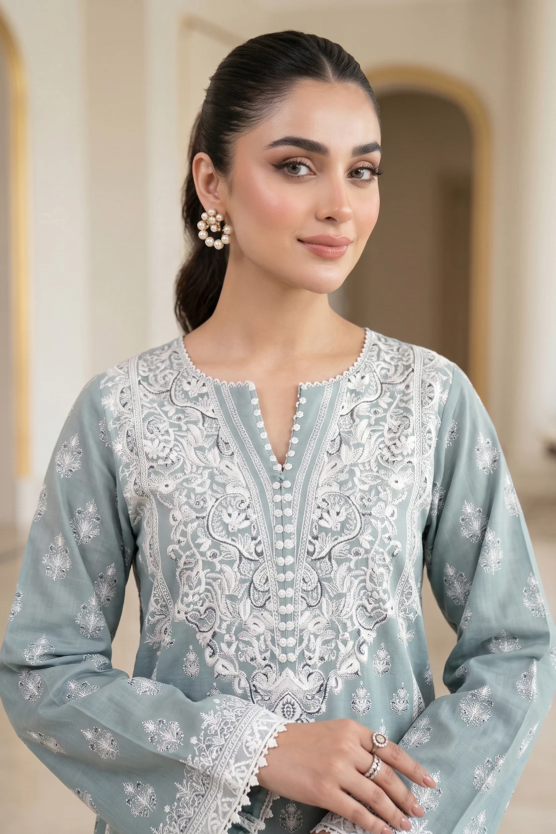 Printed - 2 Pc Lawn Suit - Image 4