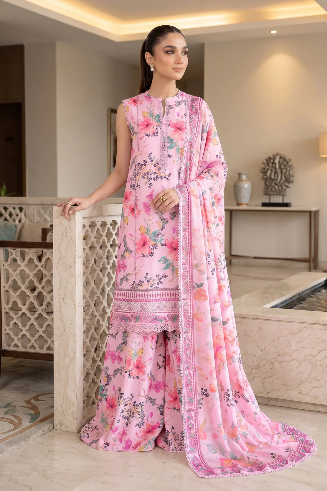 Printed - 3 Pc Lawn Suit