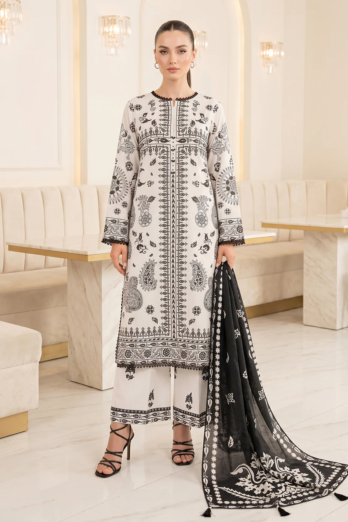Printed - 3 Pc Lawn Suit