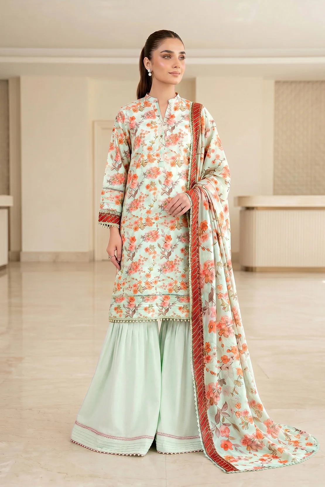 Printed - 3 Pc Lawn Suit