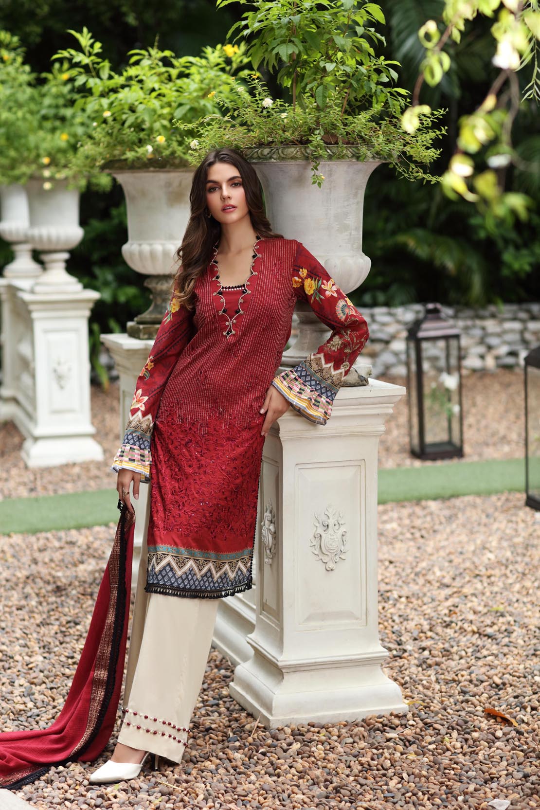 Shirt Trouser Dupatta - Image 3
