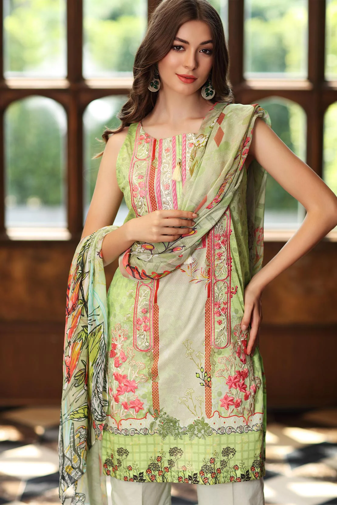 Shirt Trouser Dupatta - Image 2