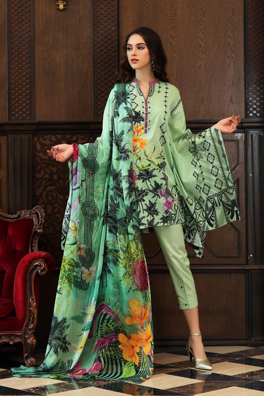 Shirt Trouser Dupatta