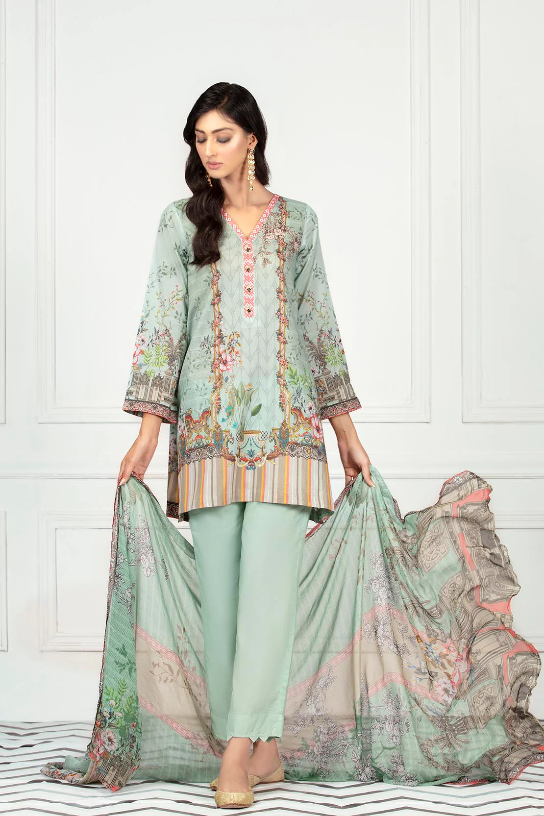 Shirt Trouser Dupatta - Image 3