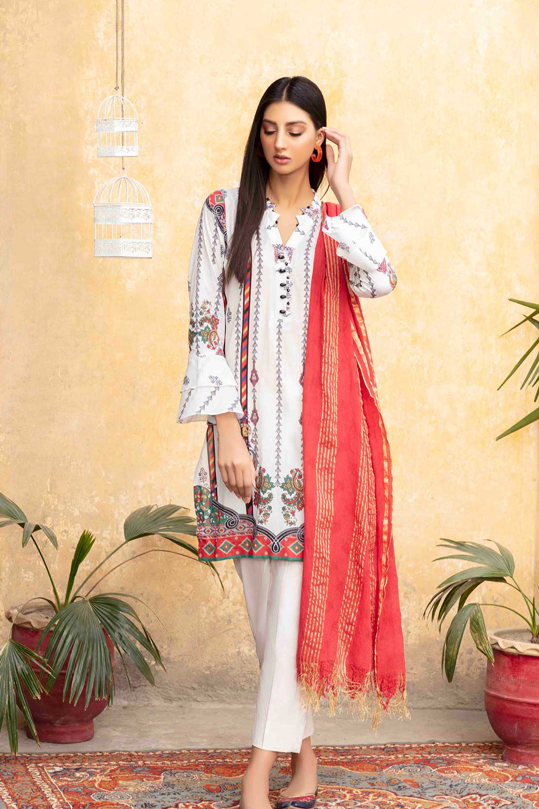 Shirt Trouser Dupatta - Image 2