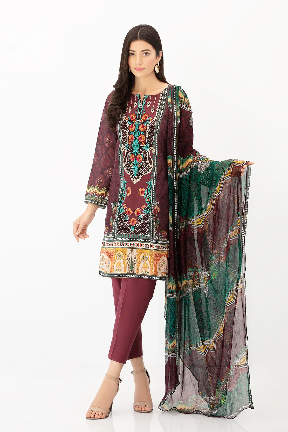 Shirt Trouser Dupatta