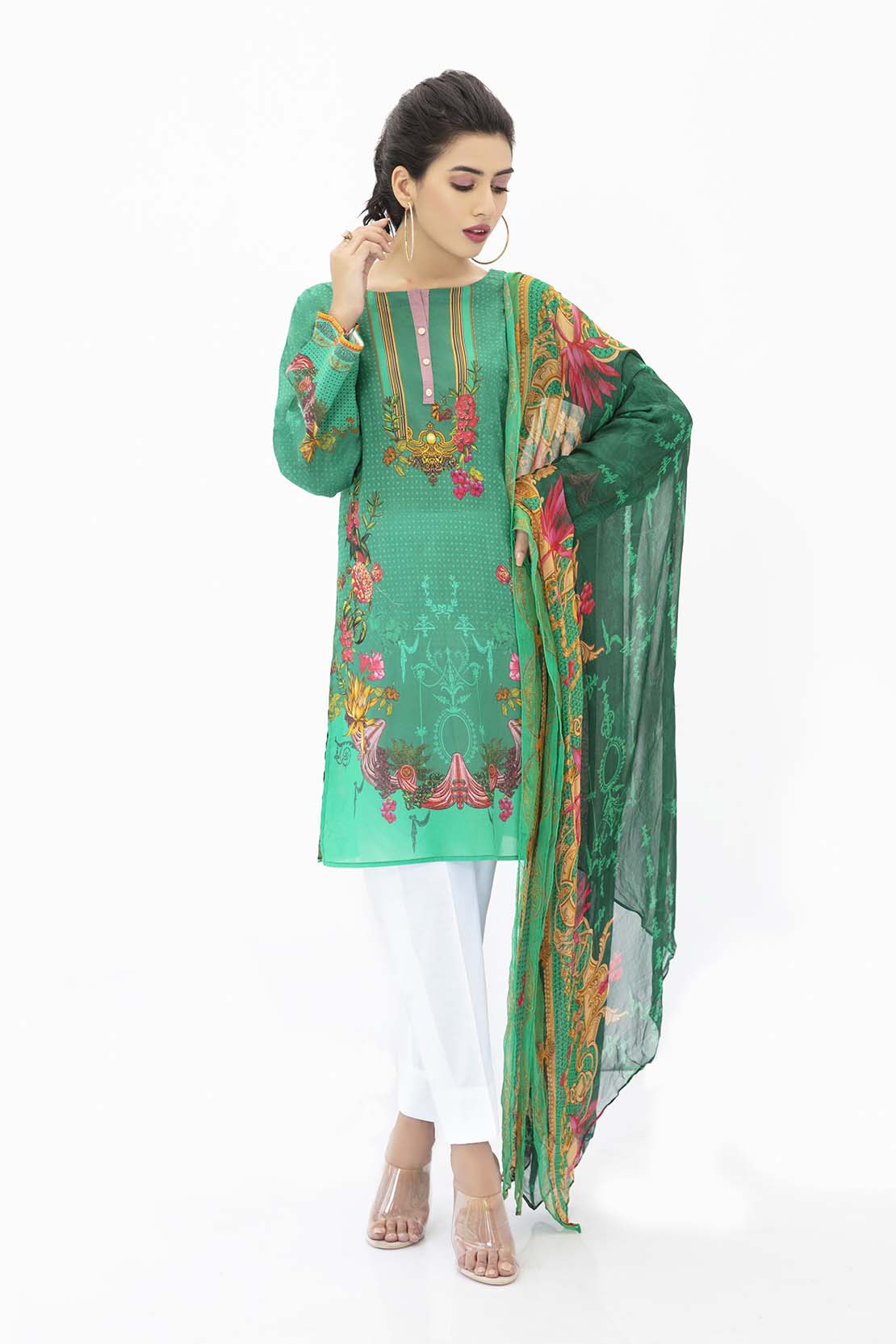 Shirt Trouser Dupatta - Image 3