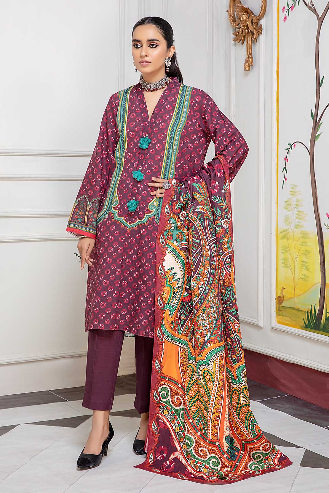 Shirt Trouser Dupatta