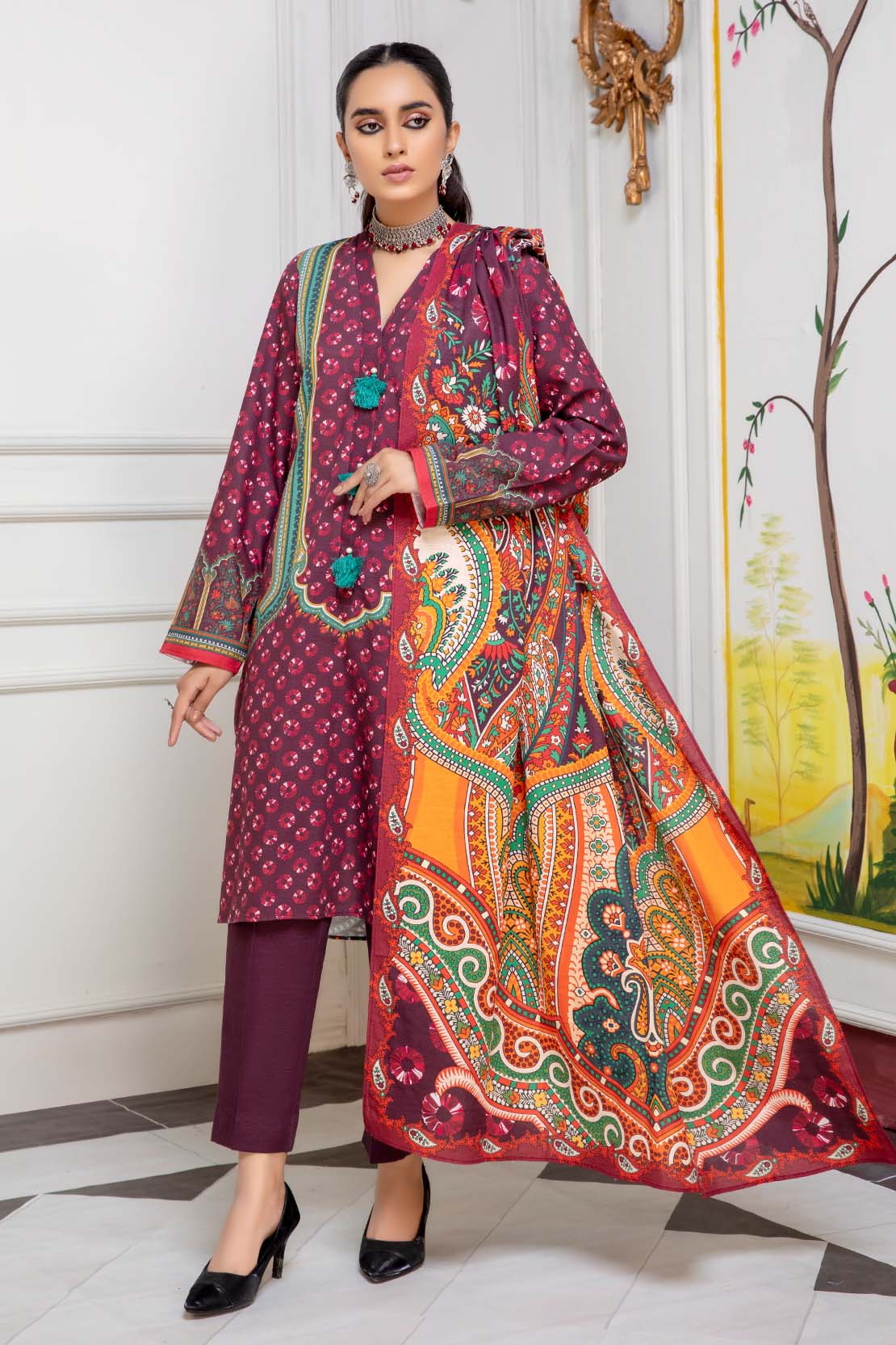 Shirt Trouser Dupatta - Image 3