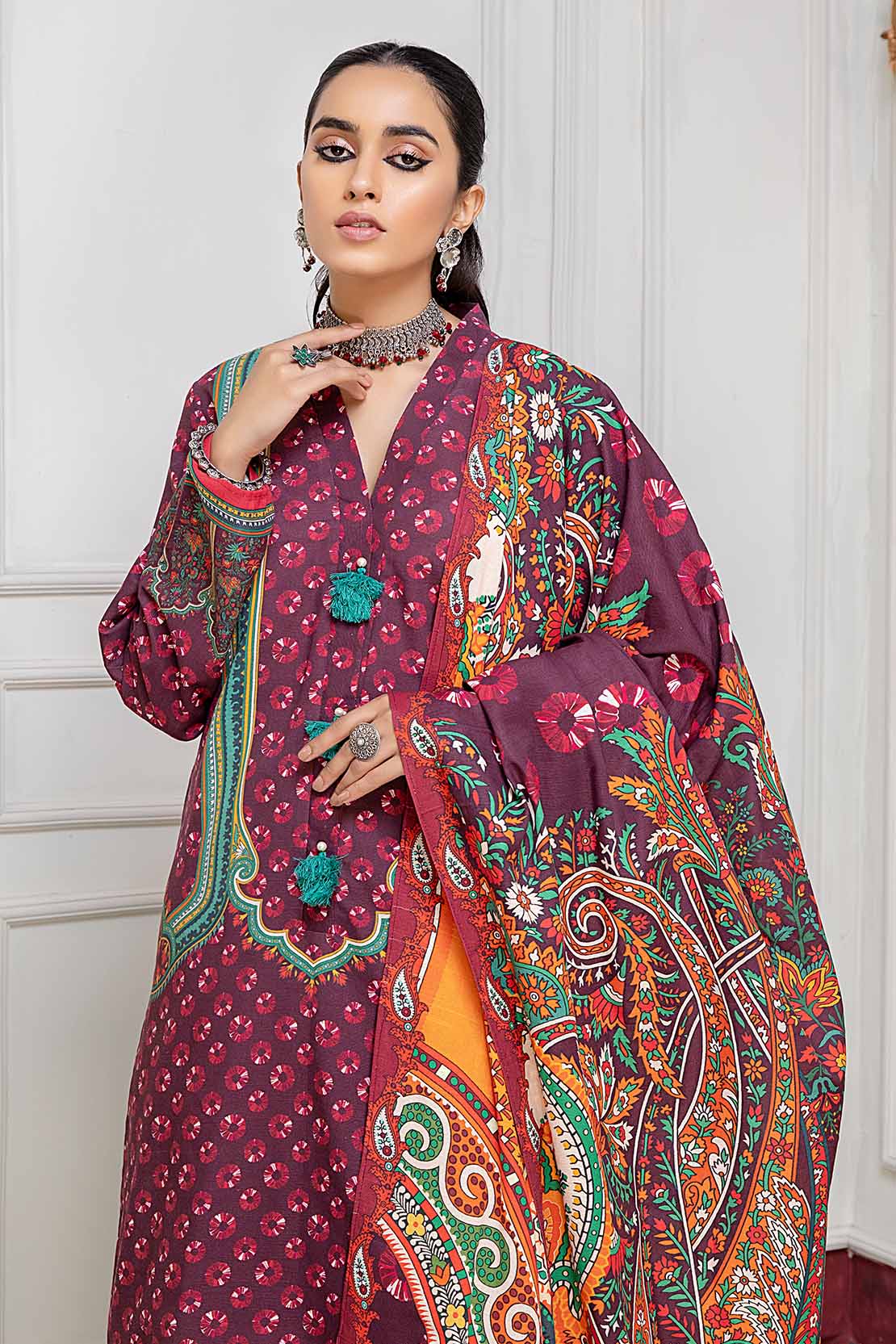 Shirt Trouser Dupatta - Image 4