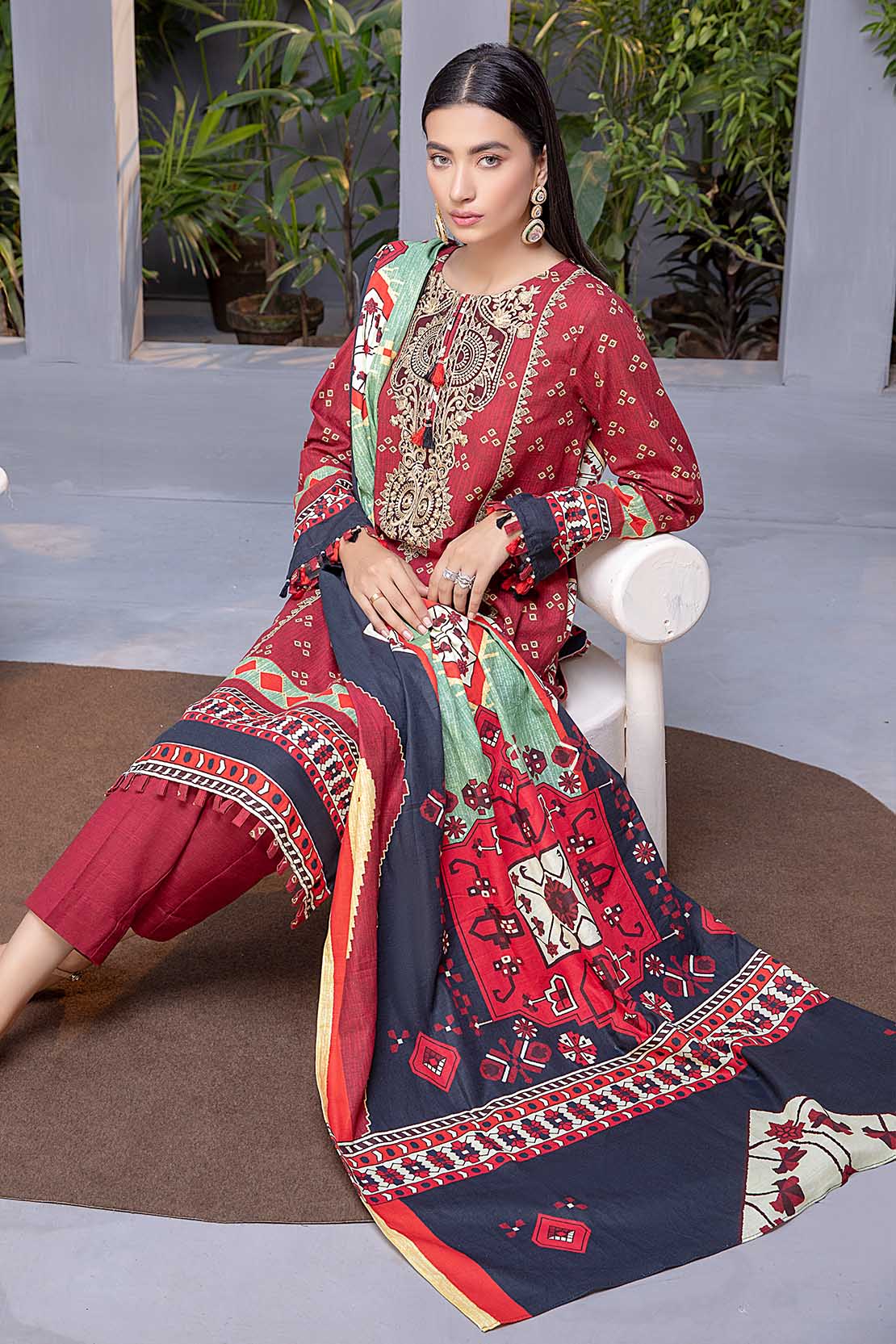 Shirt Trouser Dupatta - Image 4