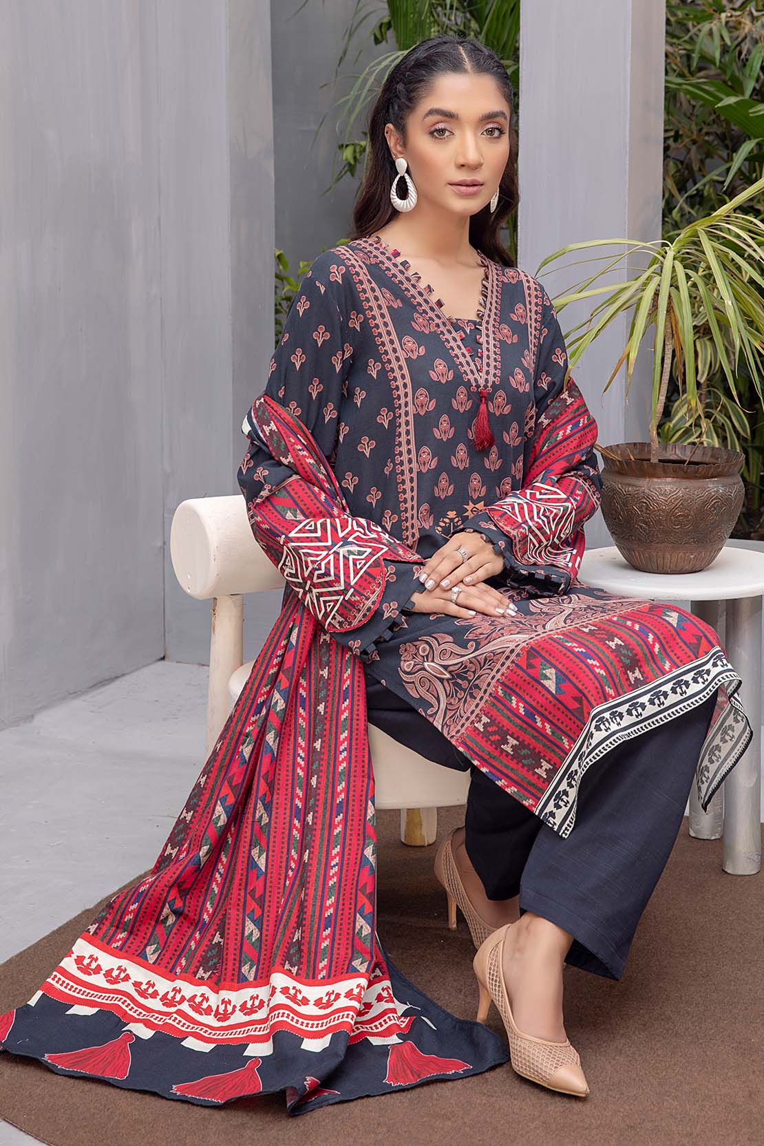 Shirt Trouser Dupatta - Image 3