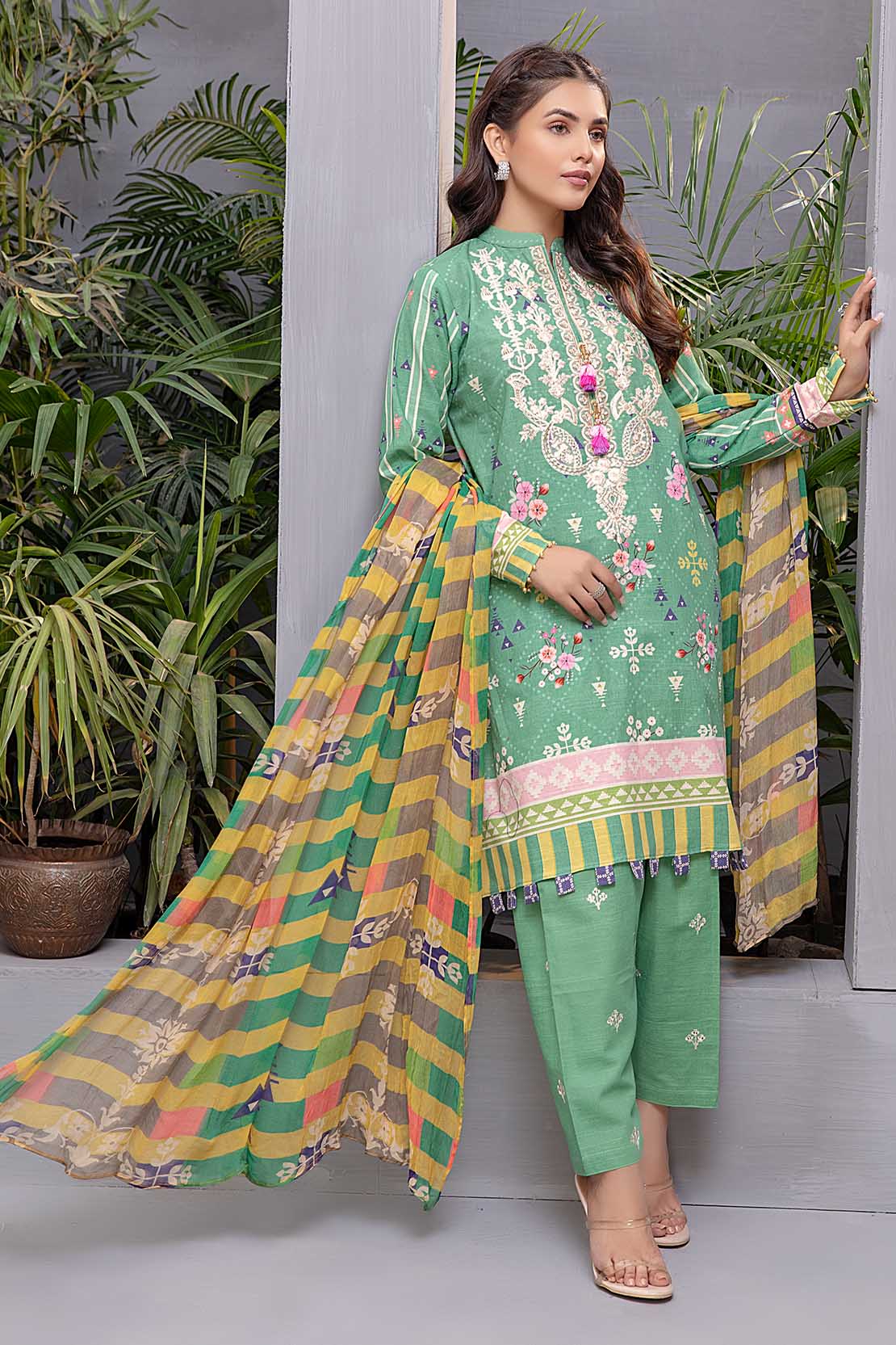 Shirt Trouser Dupatta - Image 3
