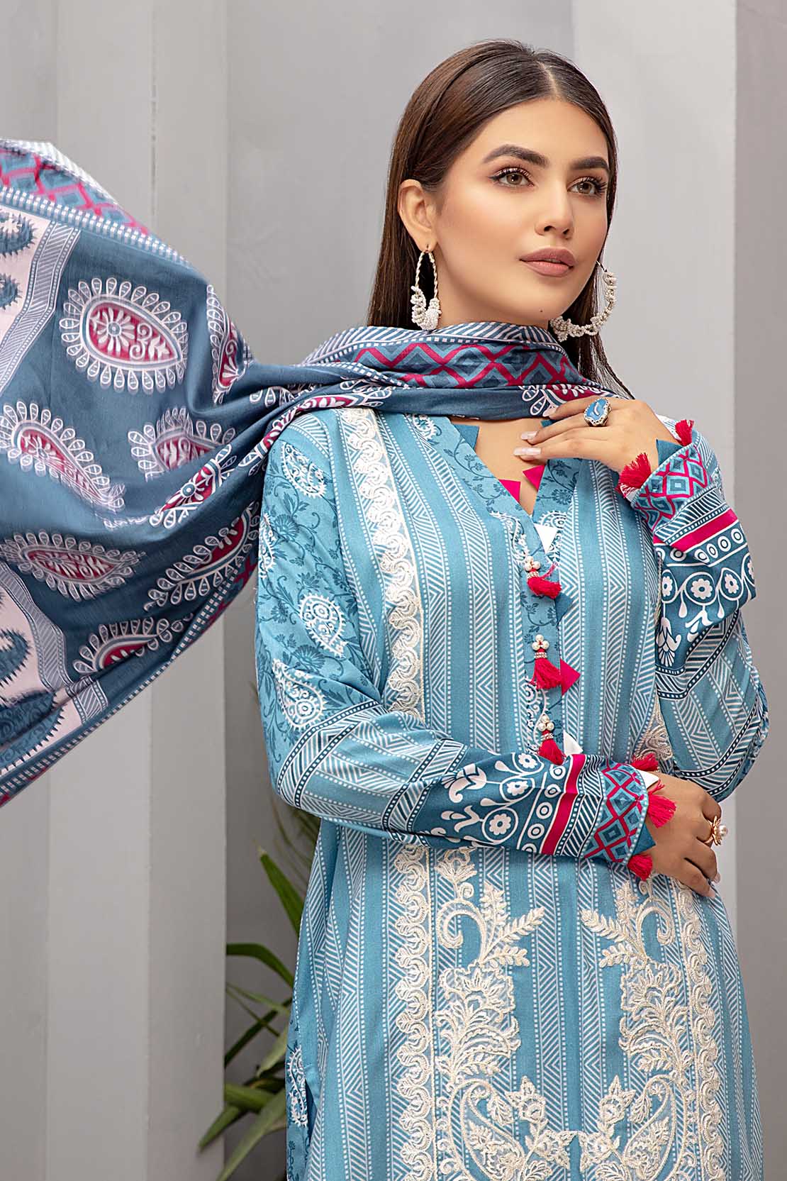 Shirt Trouser Dupatta - Image 4
