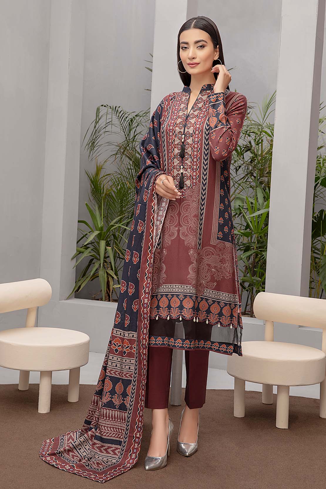 Shirt Trouser Dupatta - Image 4
