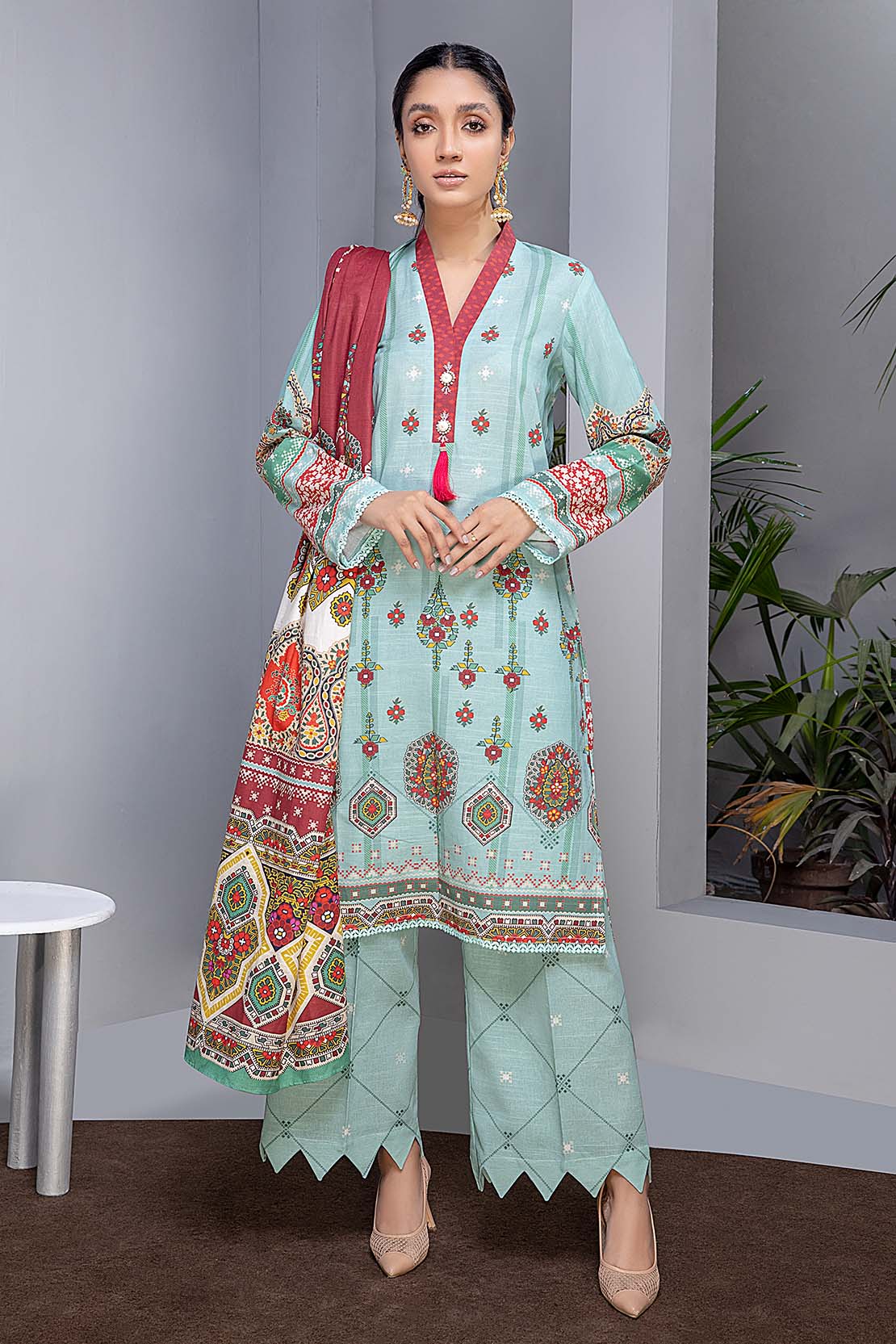 Shirt Trouser Dupatta - Image 3