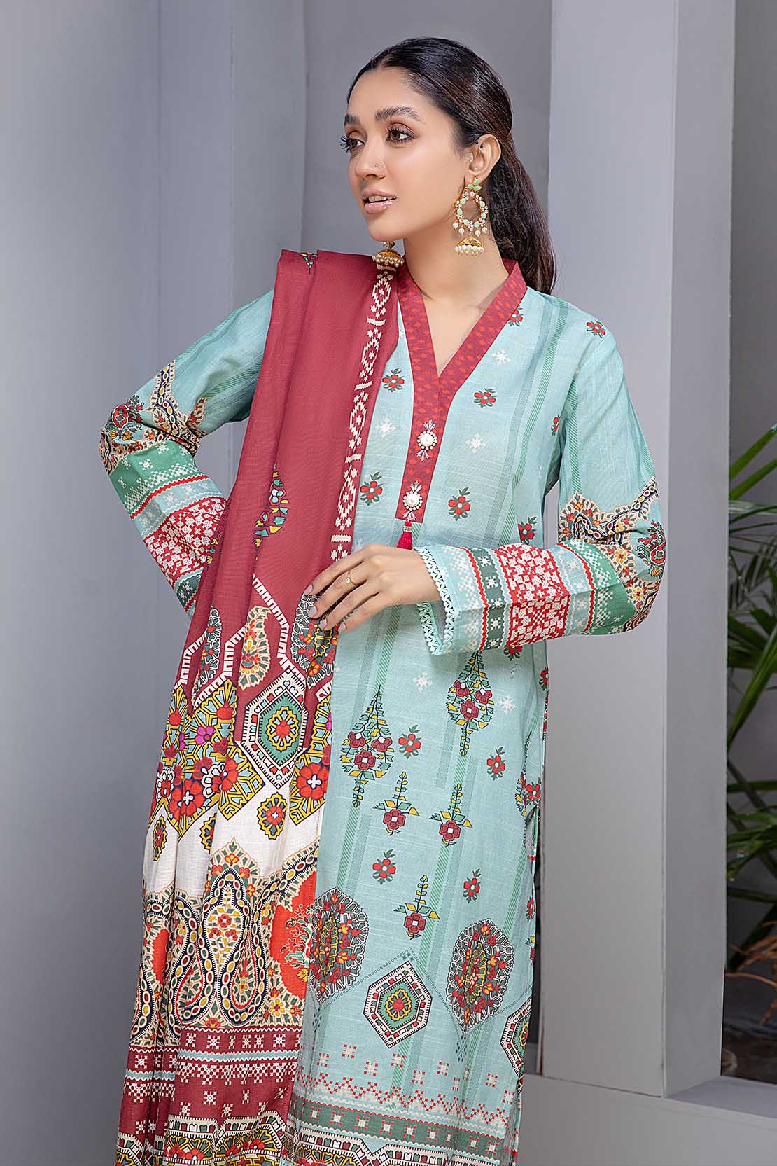 Shirt Trouser Dupatta - Image 4