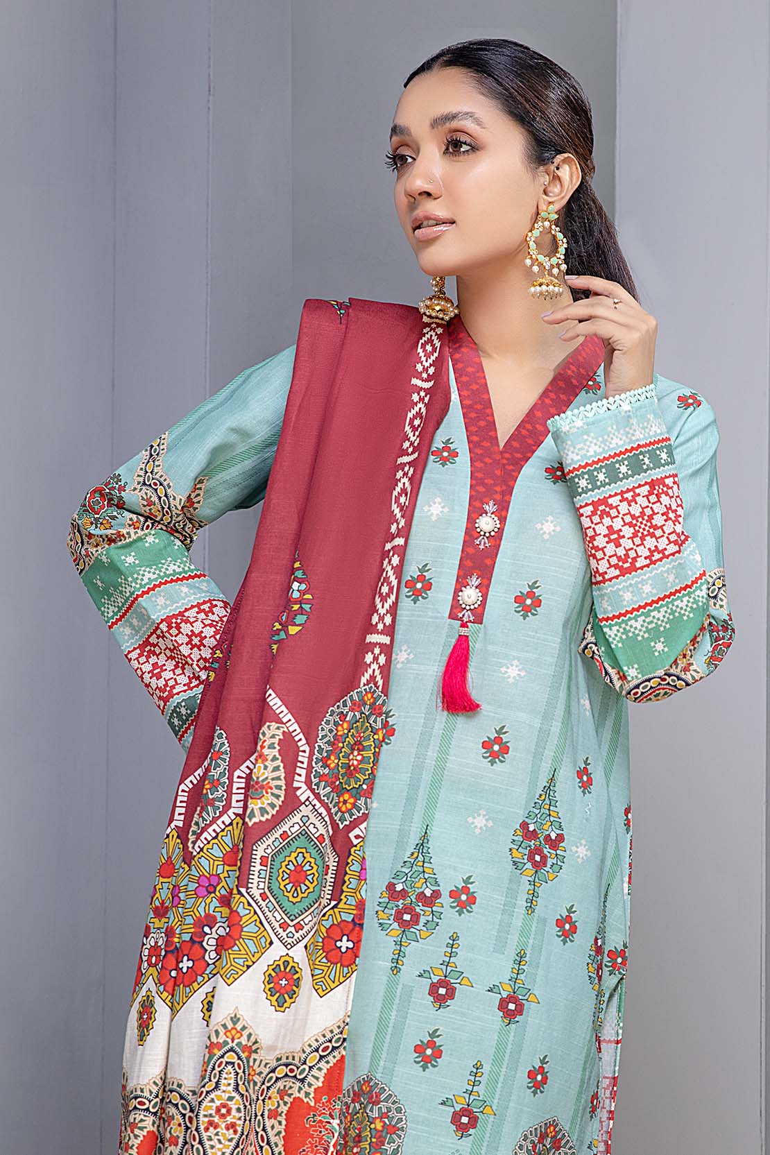 Shirt Trouser Dupatta - Image 5