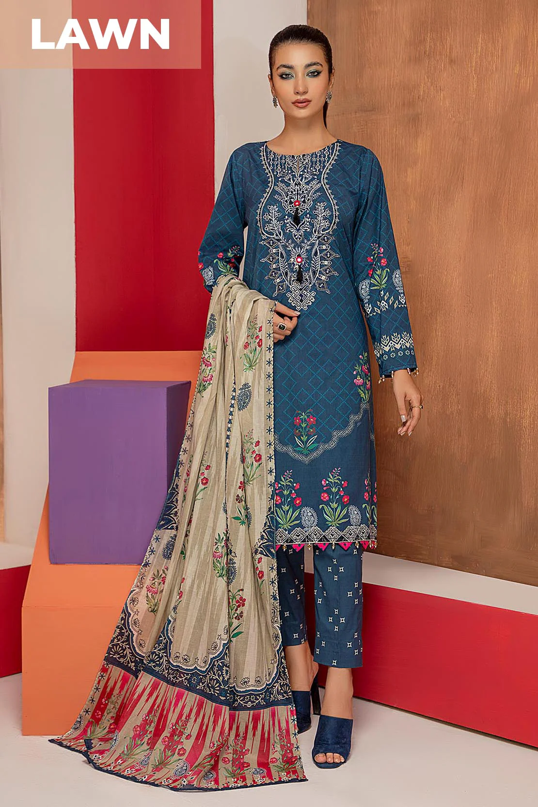 Shirt Trouser Dupatta