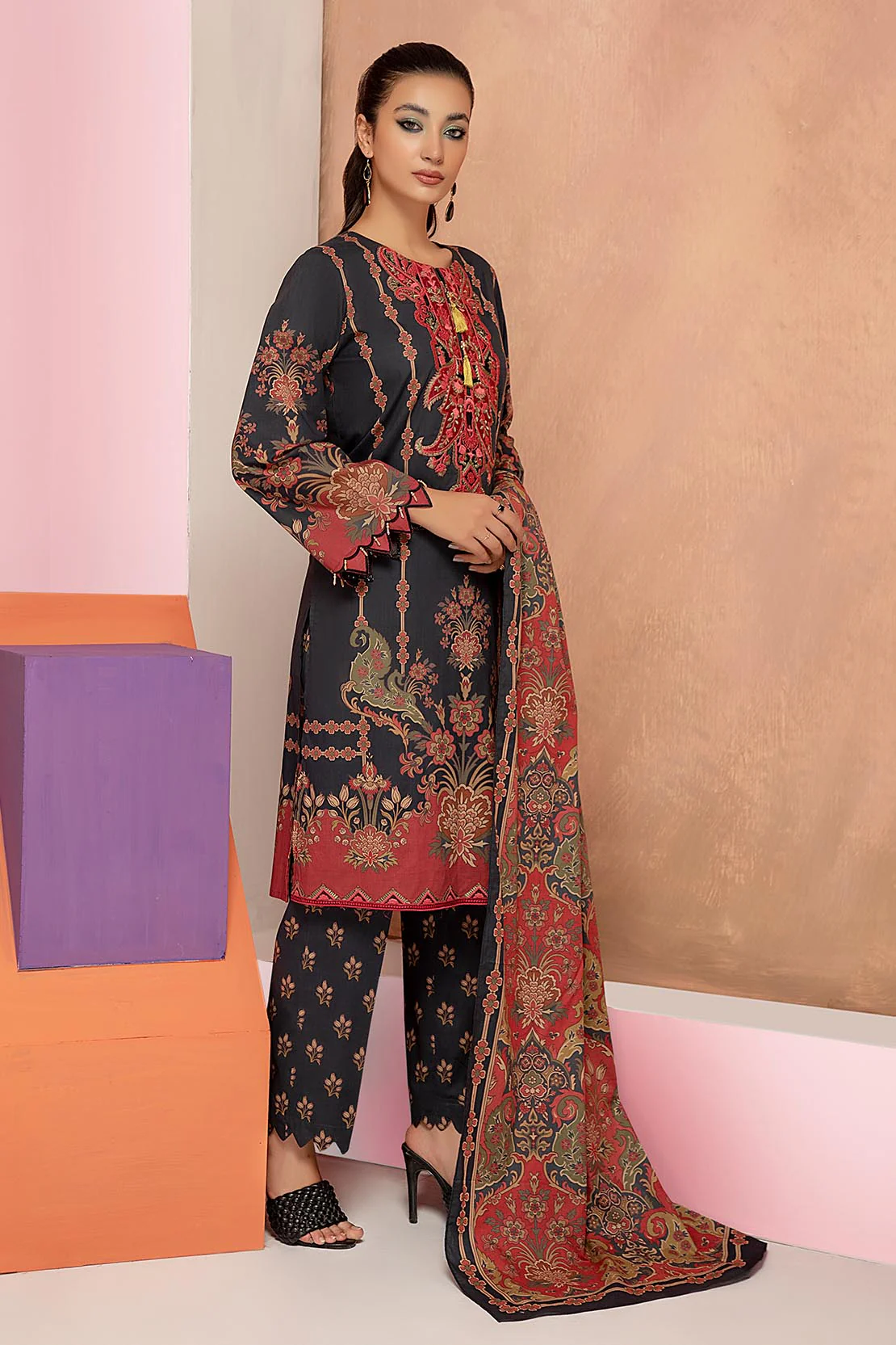 Shirt Trouser Dupatta - Image 3