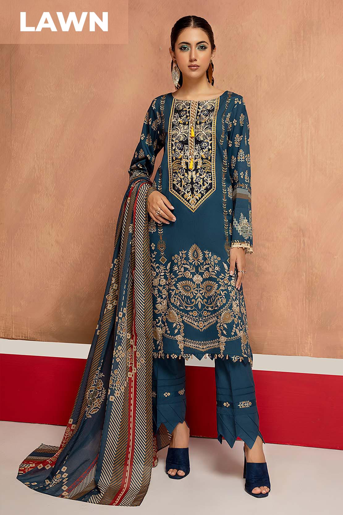 Shirt Trouser Dupatta
