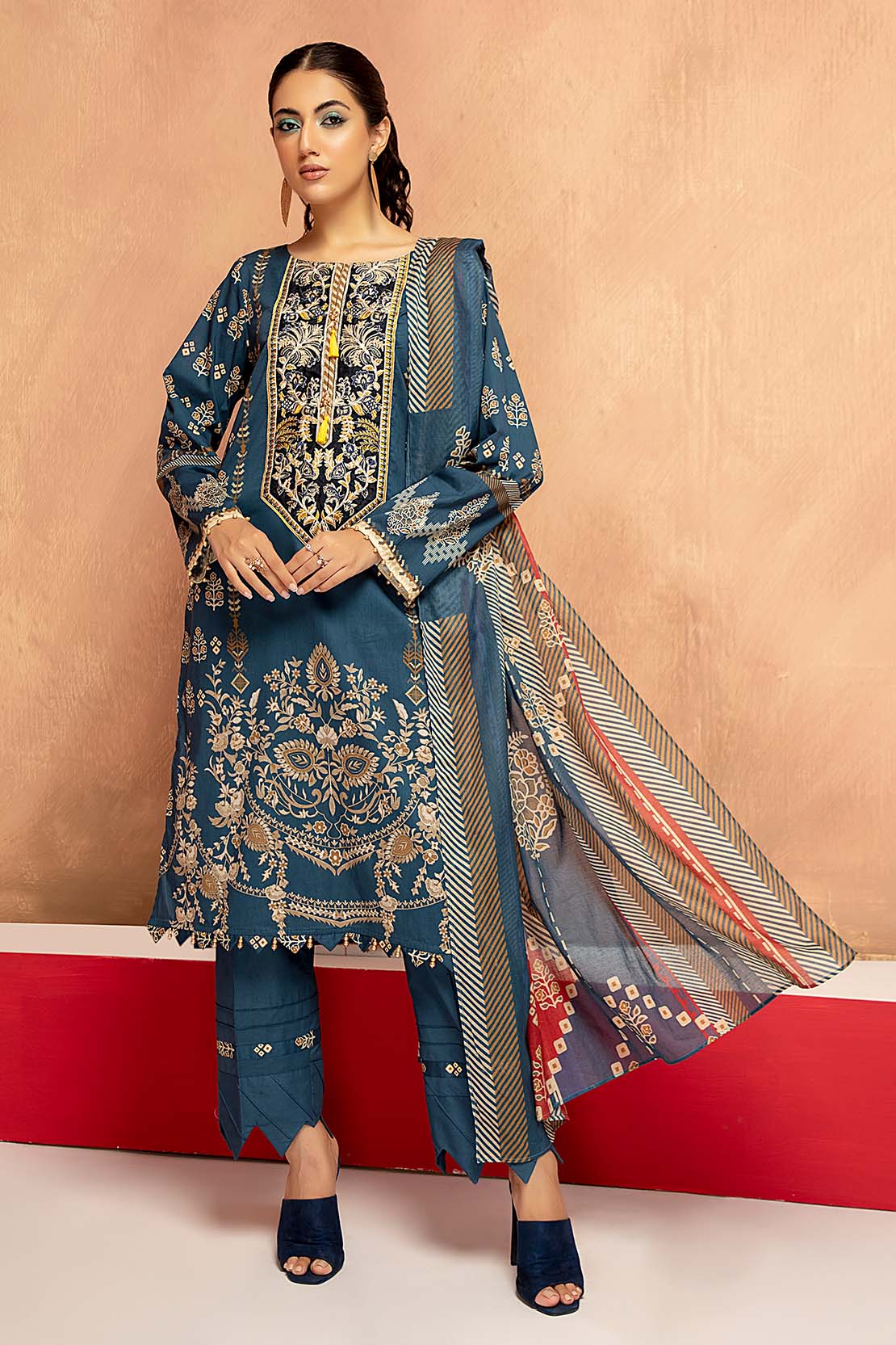 Shirt Trouser Dupatta - Image 3