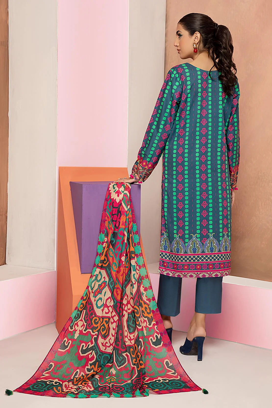 Shirt Trouser Dupatta - Image 2