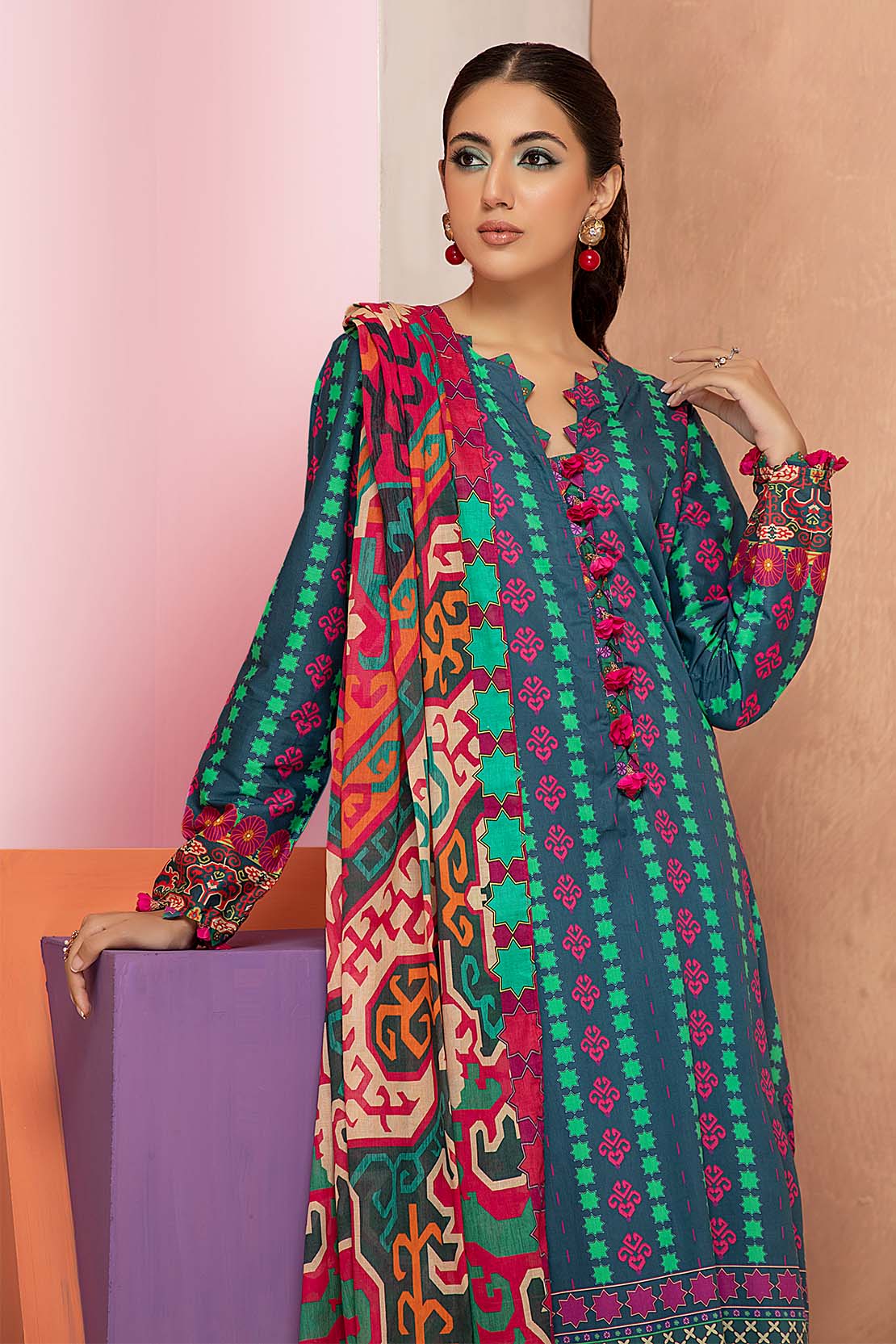 Shirt Trouser Dupatta - Image 4