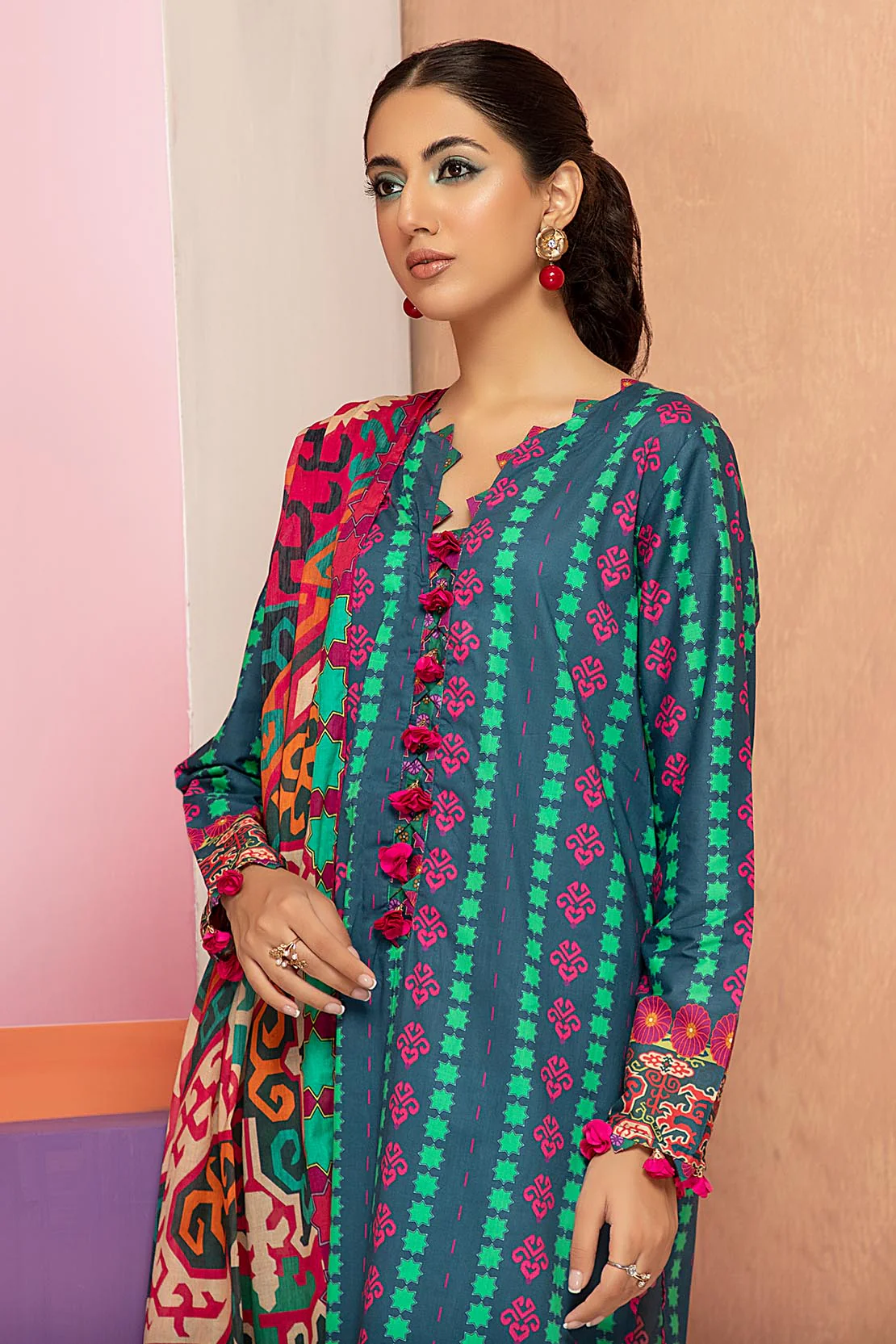 Shirt Trouser Dupatta - Image 5