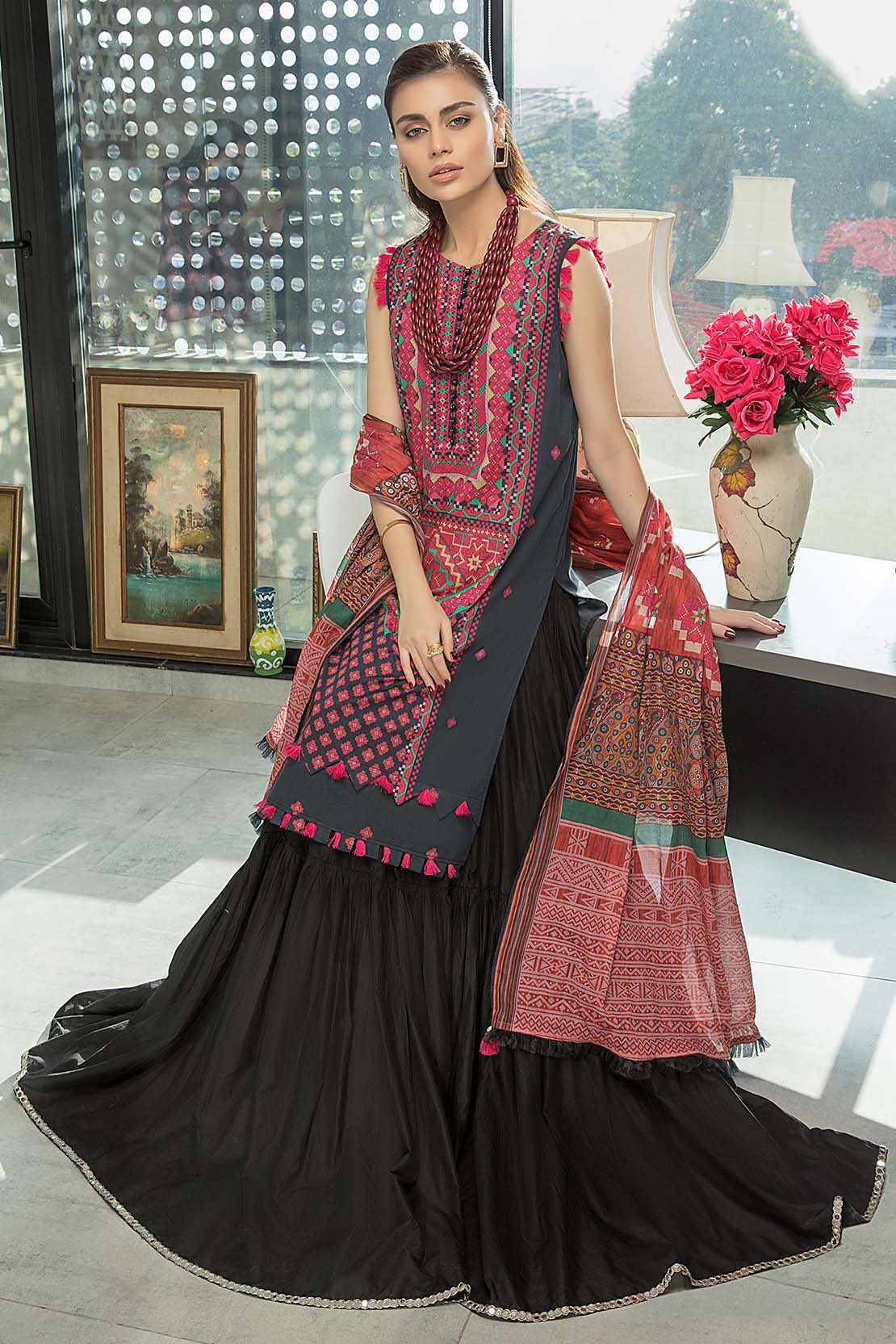 Shirt Trouser Dupatta - Image 3