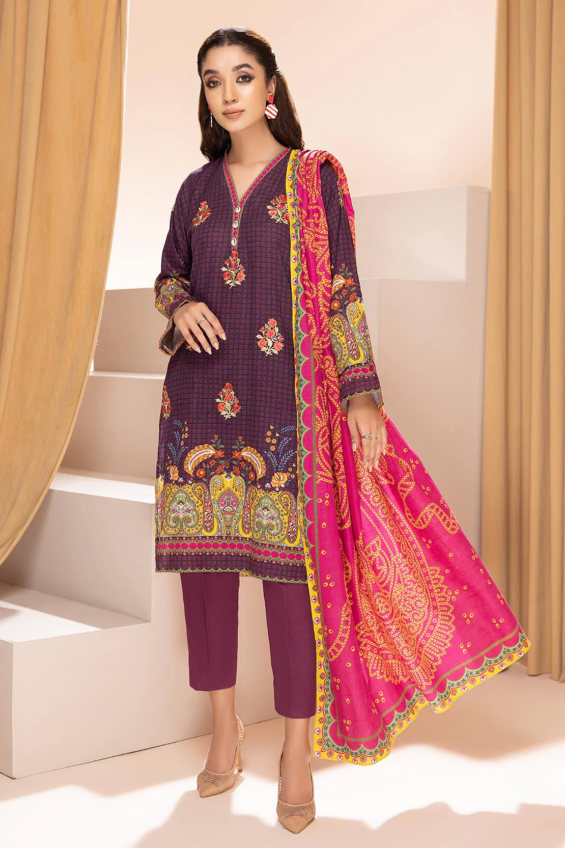 Shirt Trouser Dupatta - Image 3