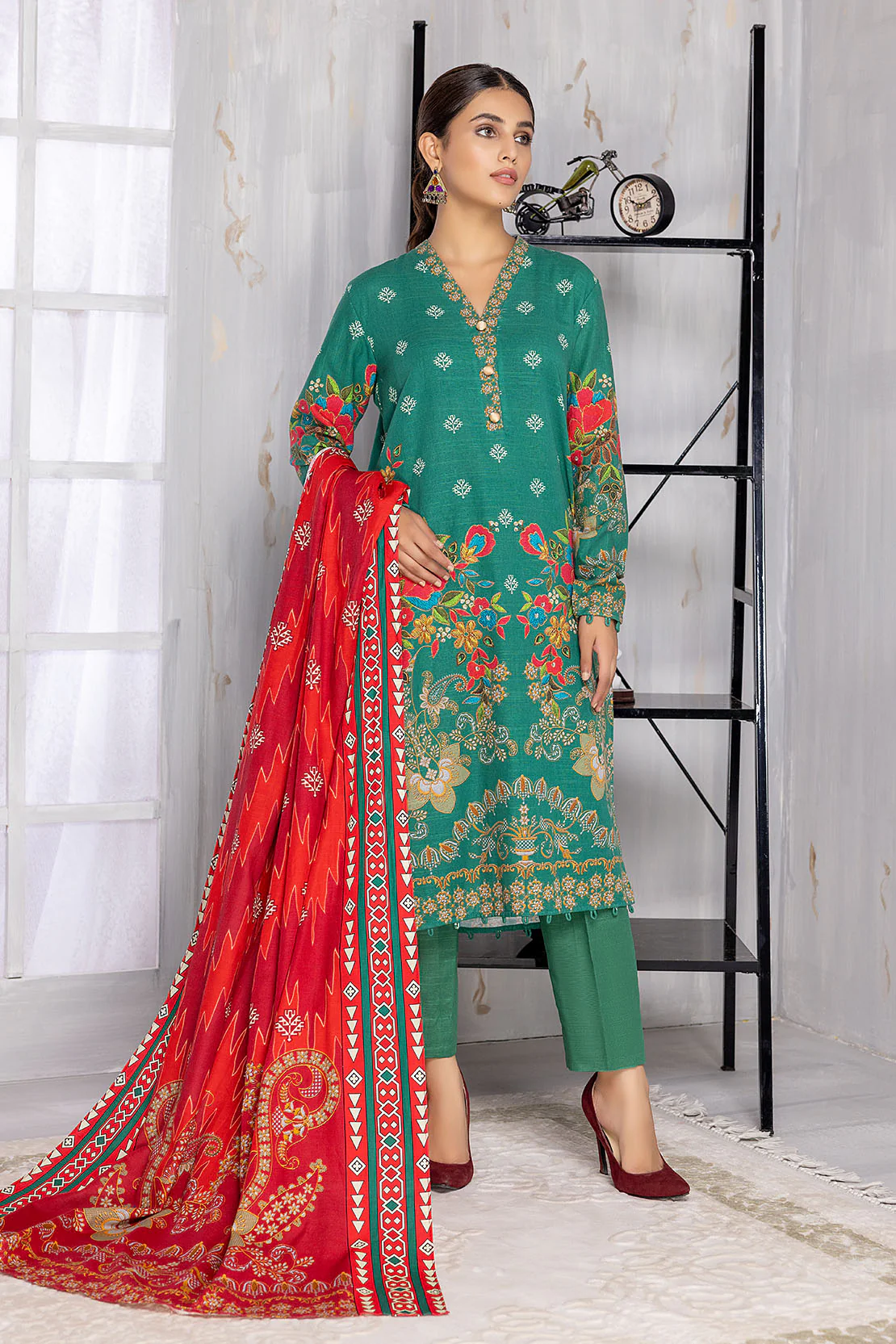Shirt Trouser Dupatta - Image 3