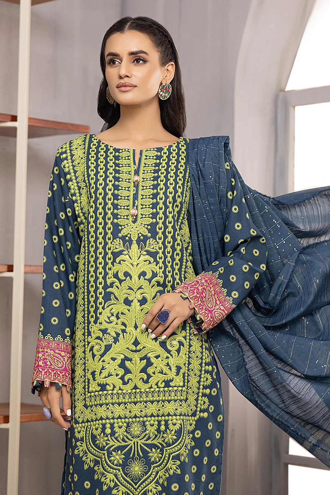 Shirt Trouser Dupatta - Image 5