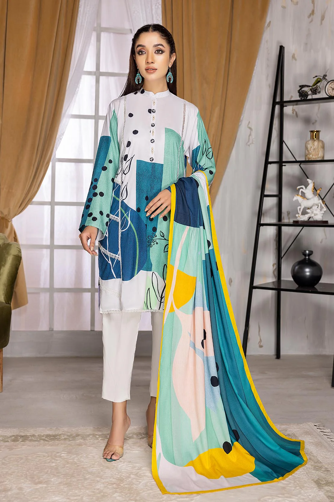 Shirt Trouser Dupatta - Image 3