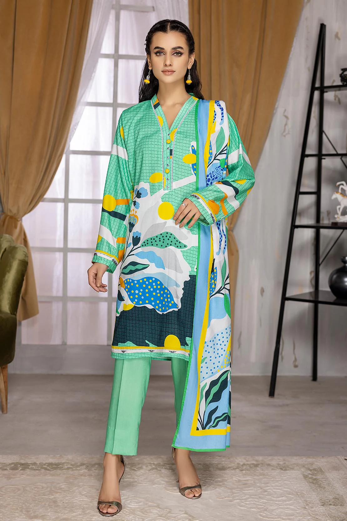Shirt Trouser Dupatta - Image 3