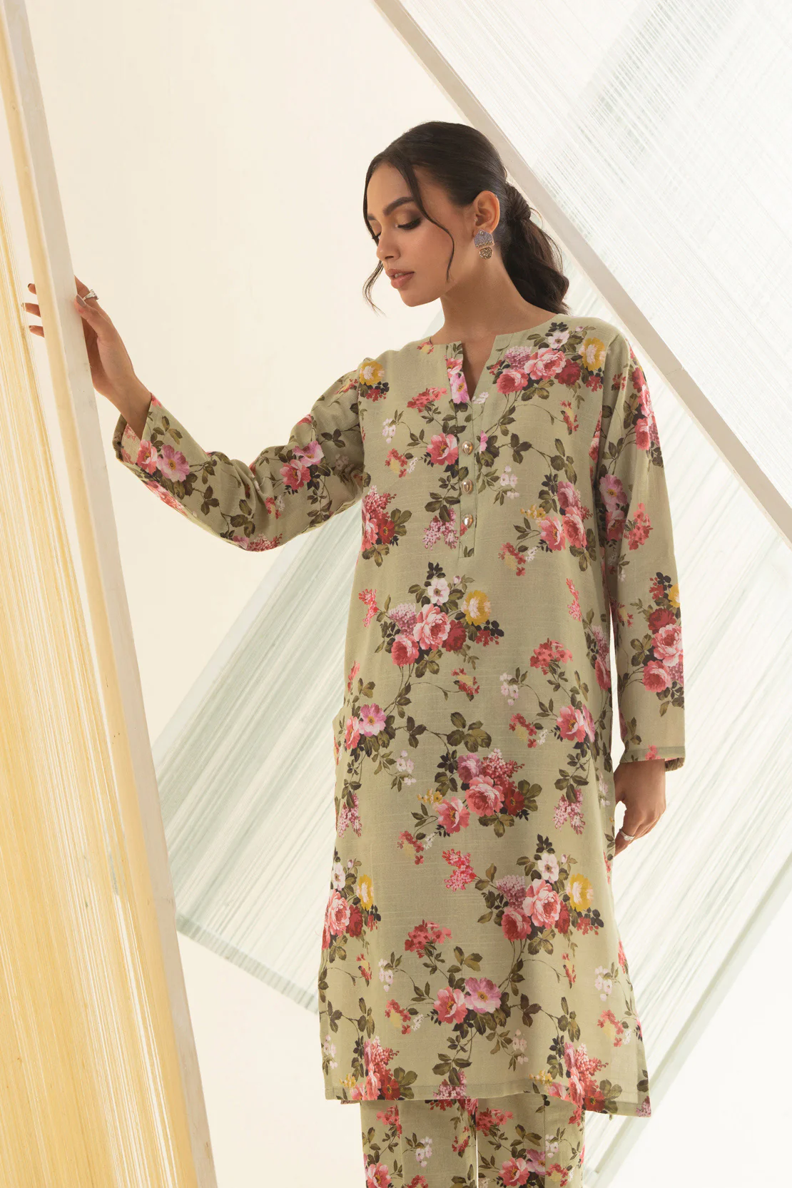 2-PIECE STRAIGHT SHIRT WITH STRAIGHT TROUSER - Image 5