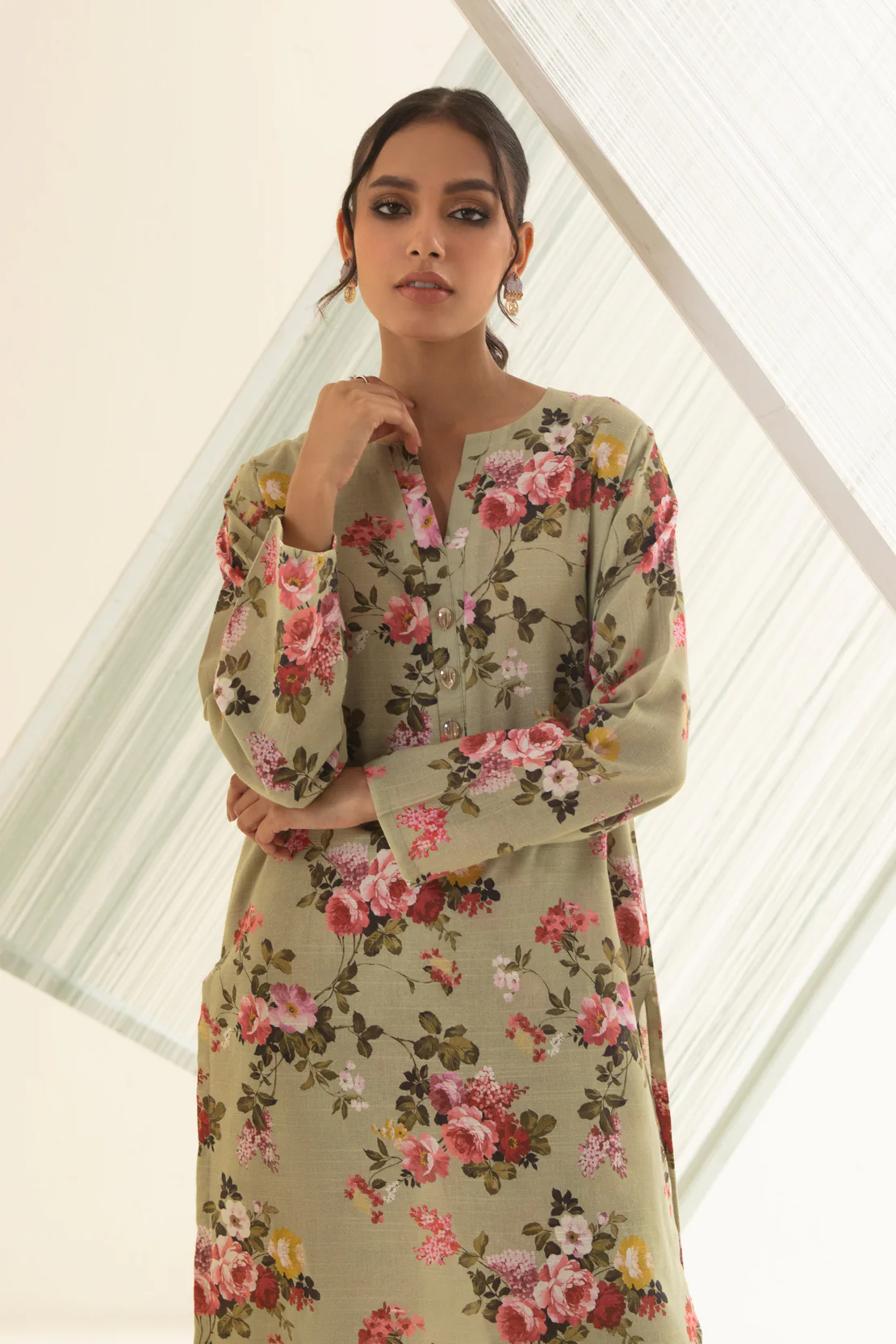 2-PIECE STRAIGHT SHIRT WITH STRAIGHT TROUSER - Image 6