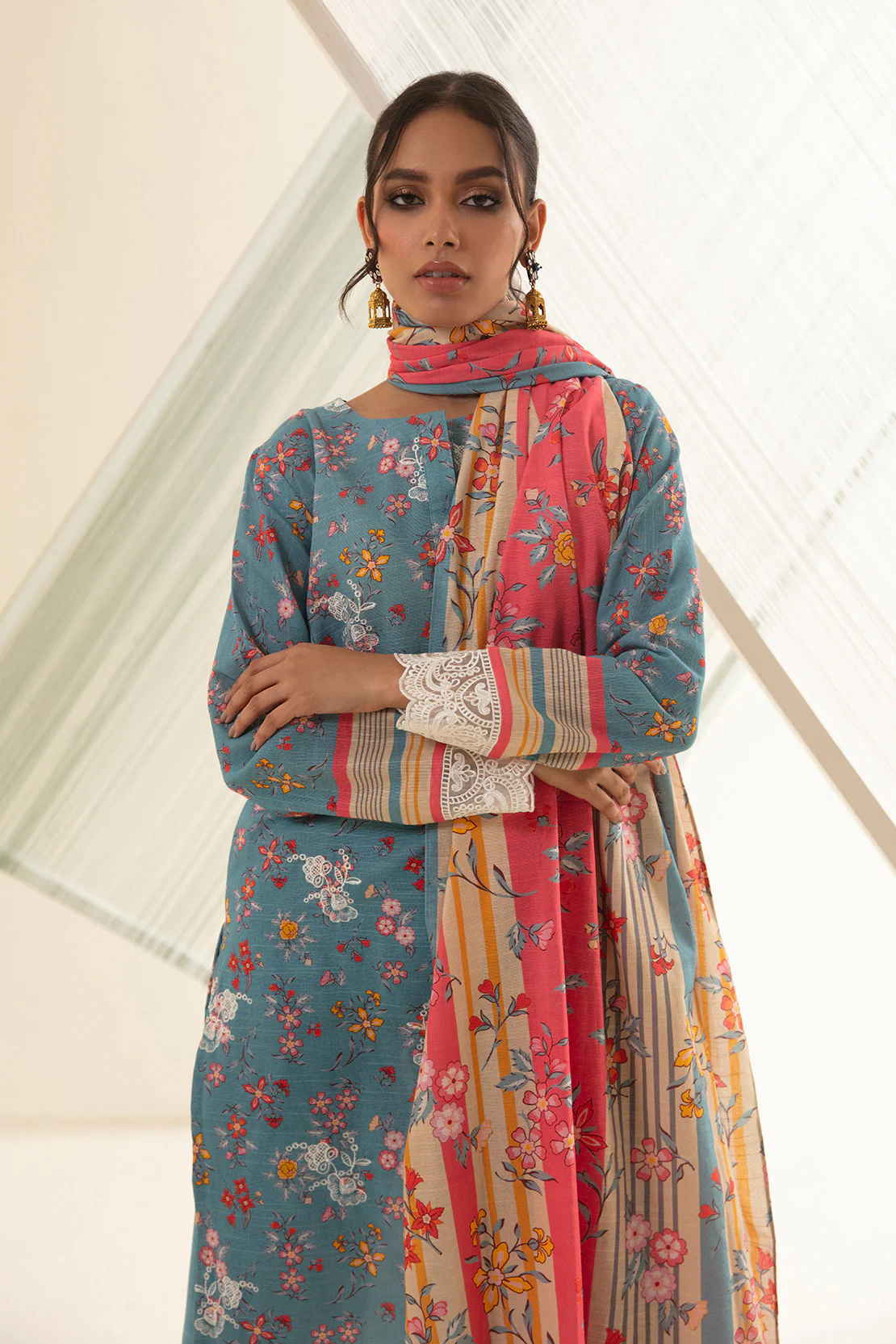 Shirt Trouser Dupatta - Image 3