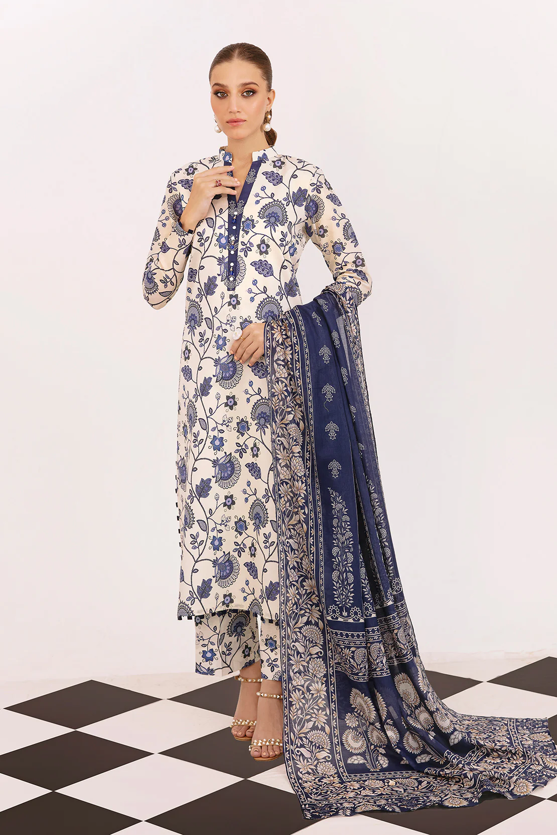 Shirt Trouser Dupatta - Image 3