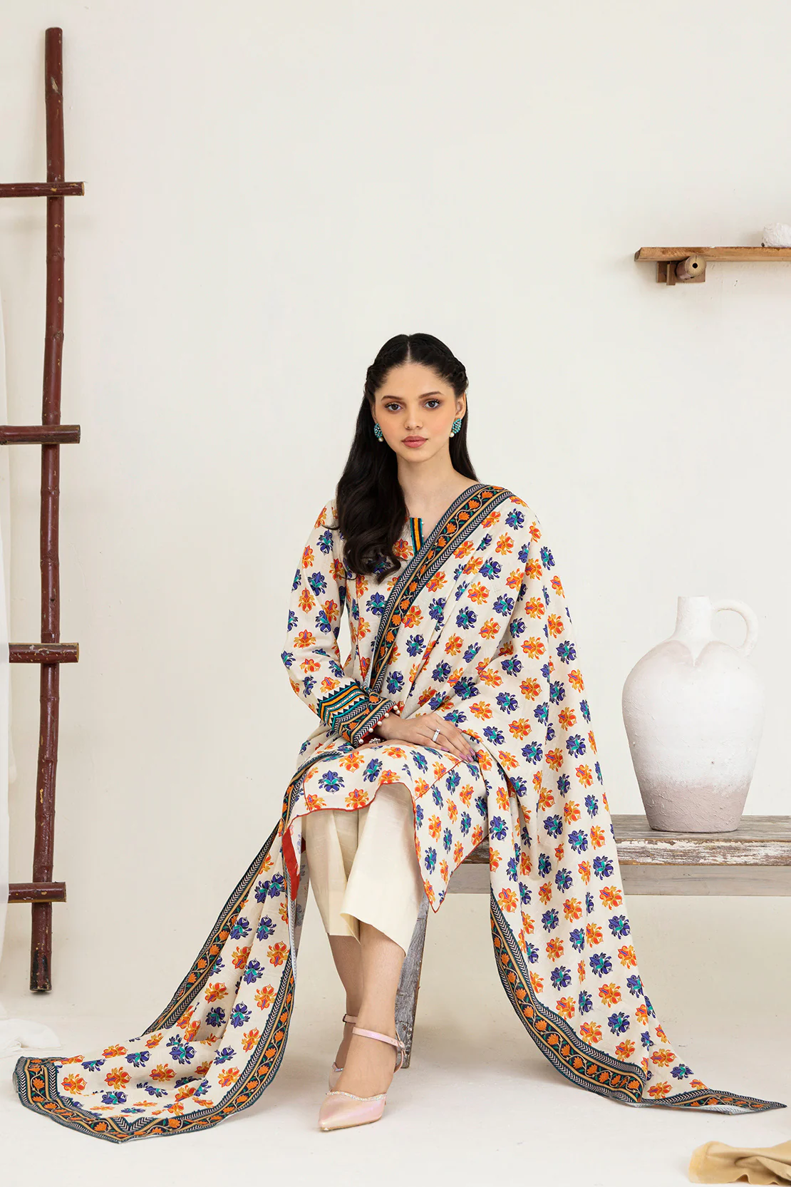 Shirt Trouser Dupatta - Image 2