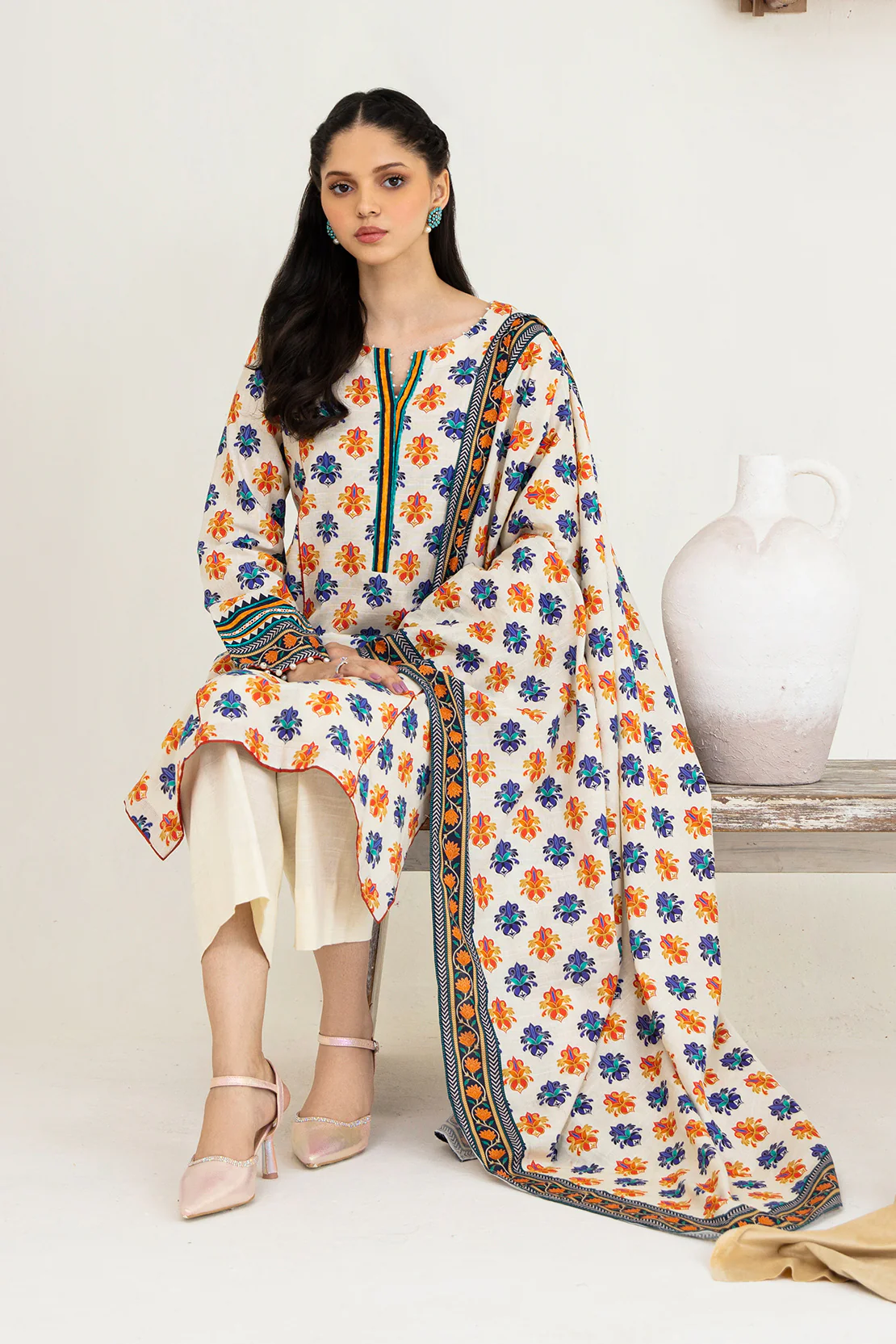 Shirt Trouser Dupatta - Image 3