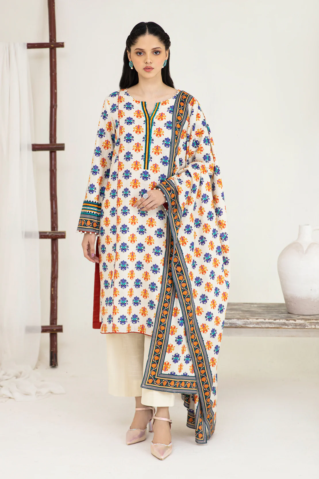 Shirt Trouser Dupatta - Image 4